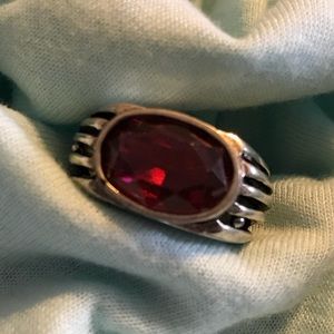Statement Ruby Ring